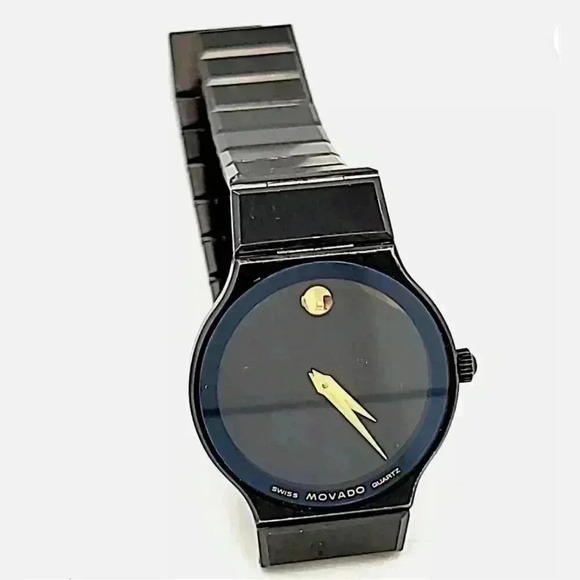 Movado 1881 Rare Museum Watch, Black - Picture 5 of 7
